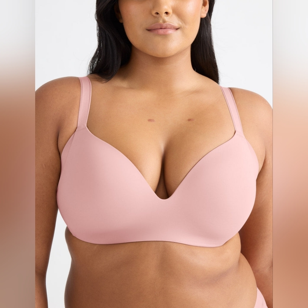 Knix WingWoman Contour Bra Size 40G-42G 8++ NWT Rose Water